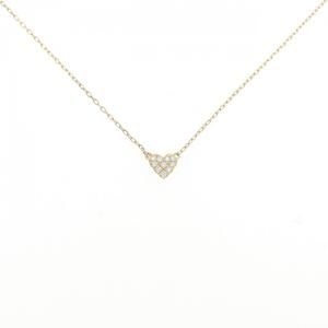 AHKAH Heart Pavé Necklace 0.05CT